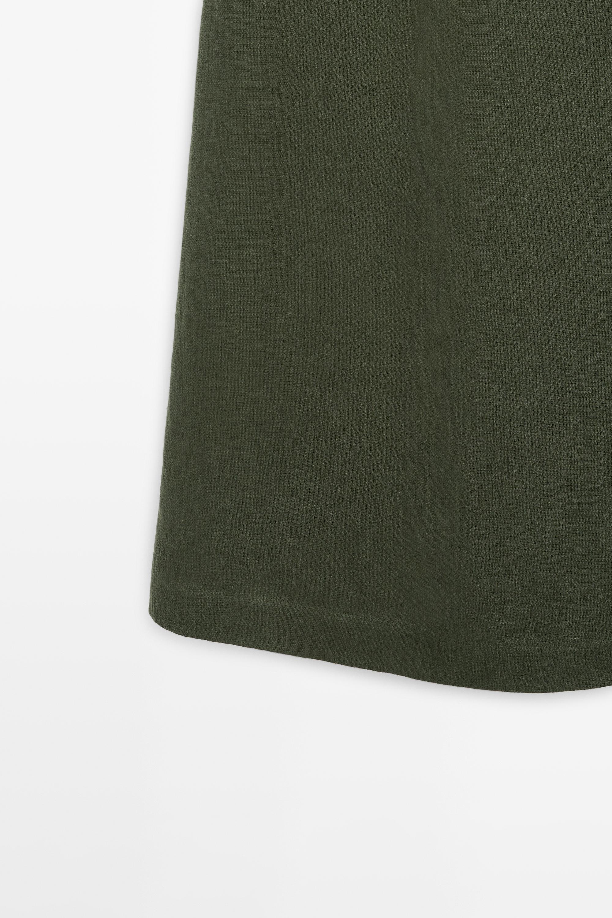 Long linen dress